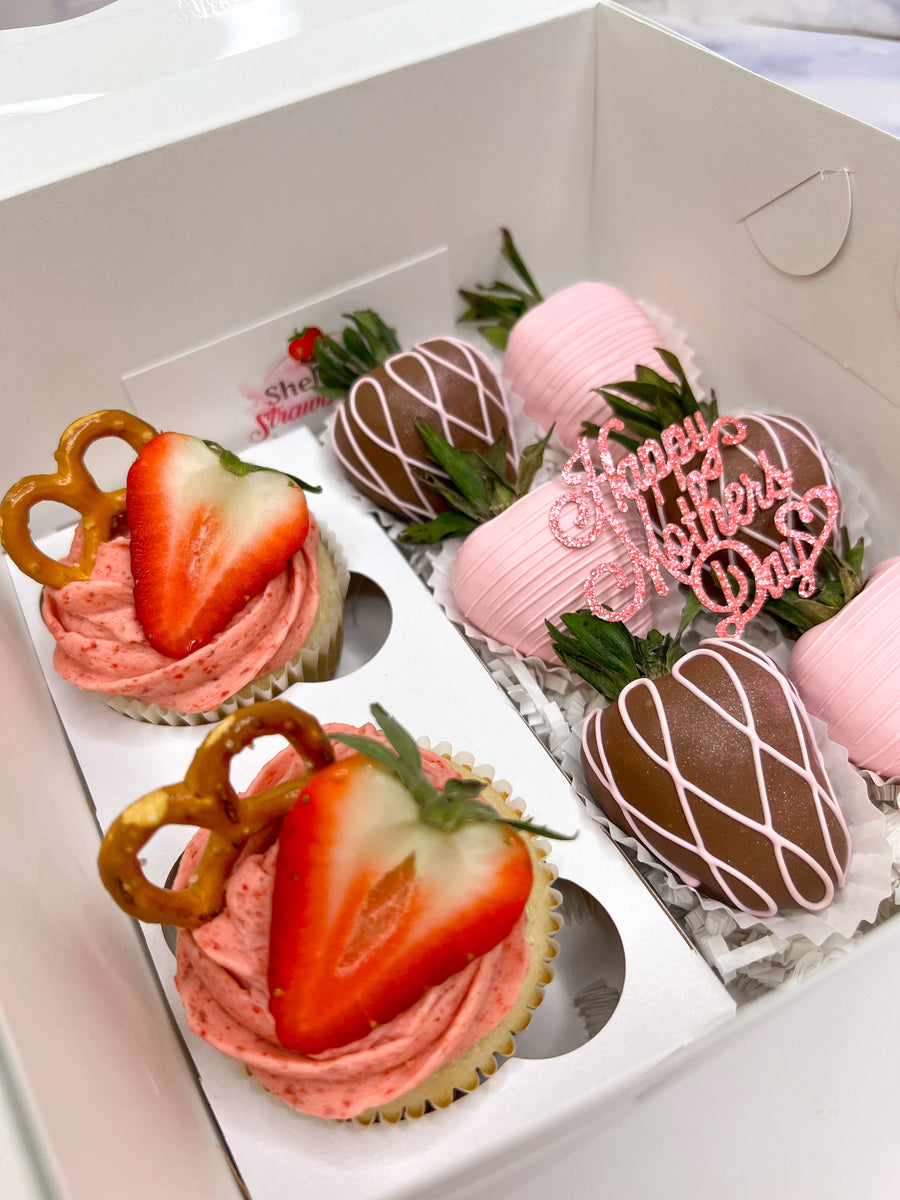 Variety Berry/Cupcake box – Shelby's Strawberries