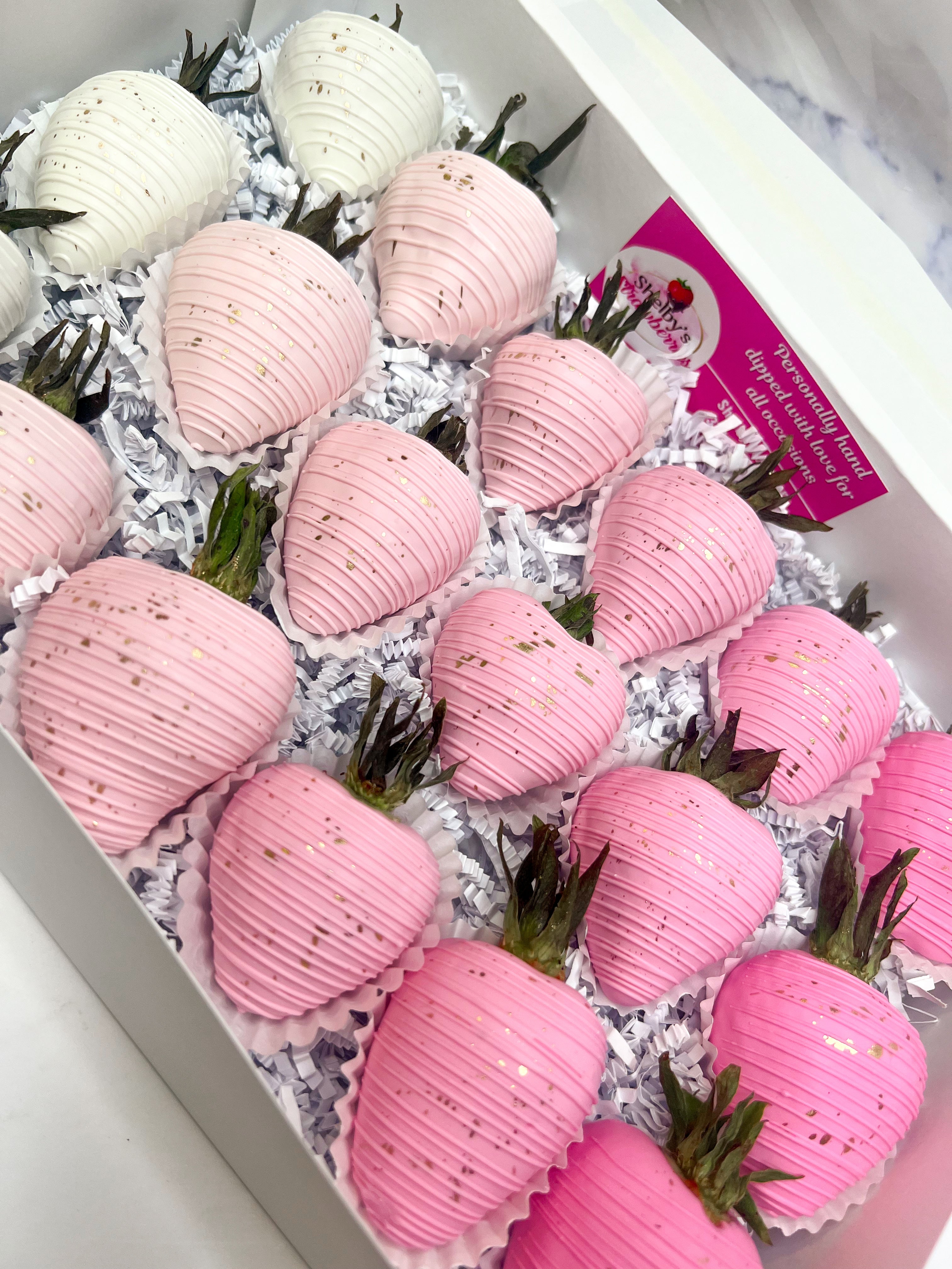 Pink Ombré Berries