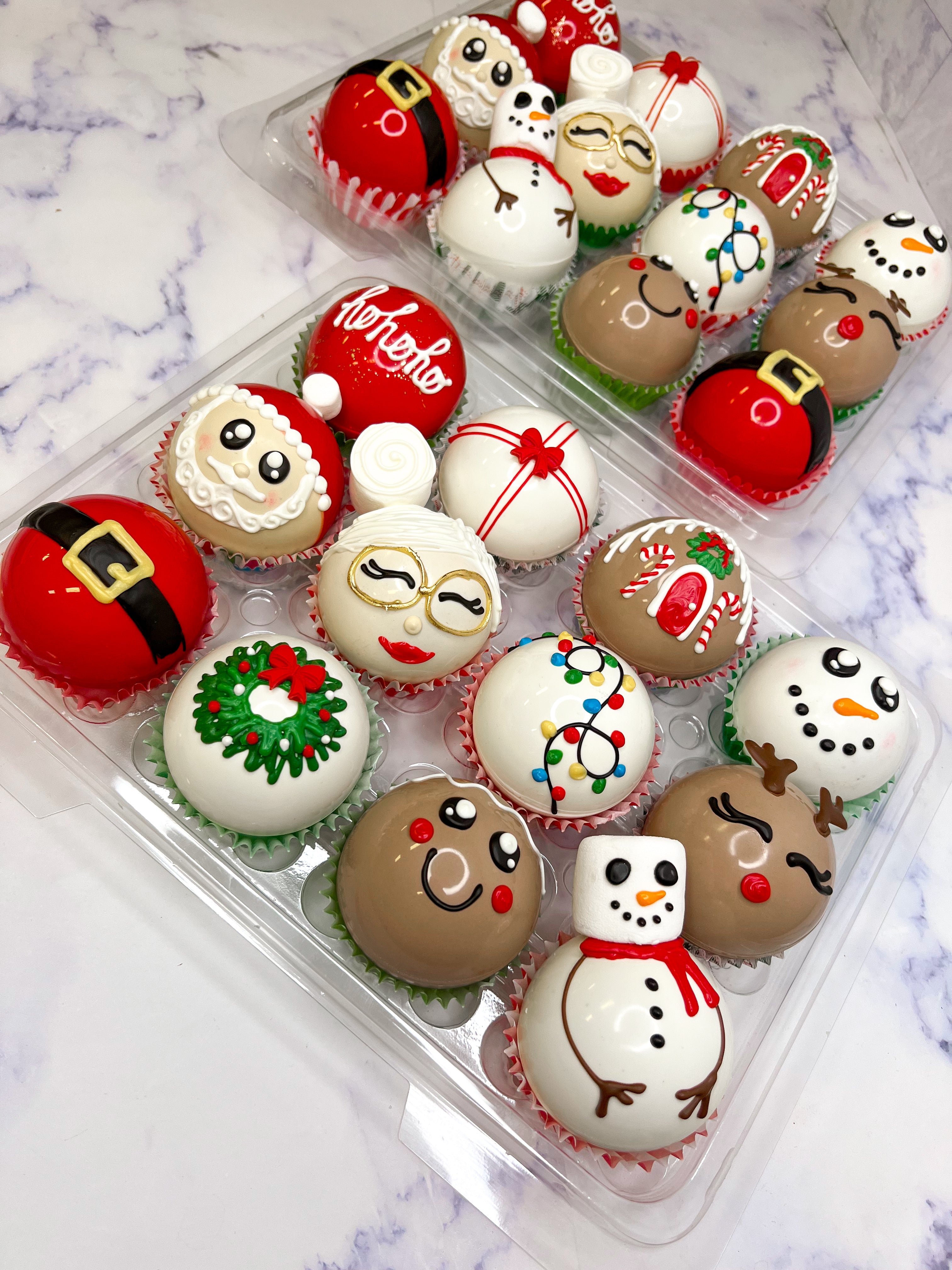 Christmas Hot Cocoa Bombs