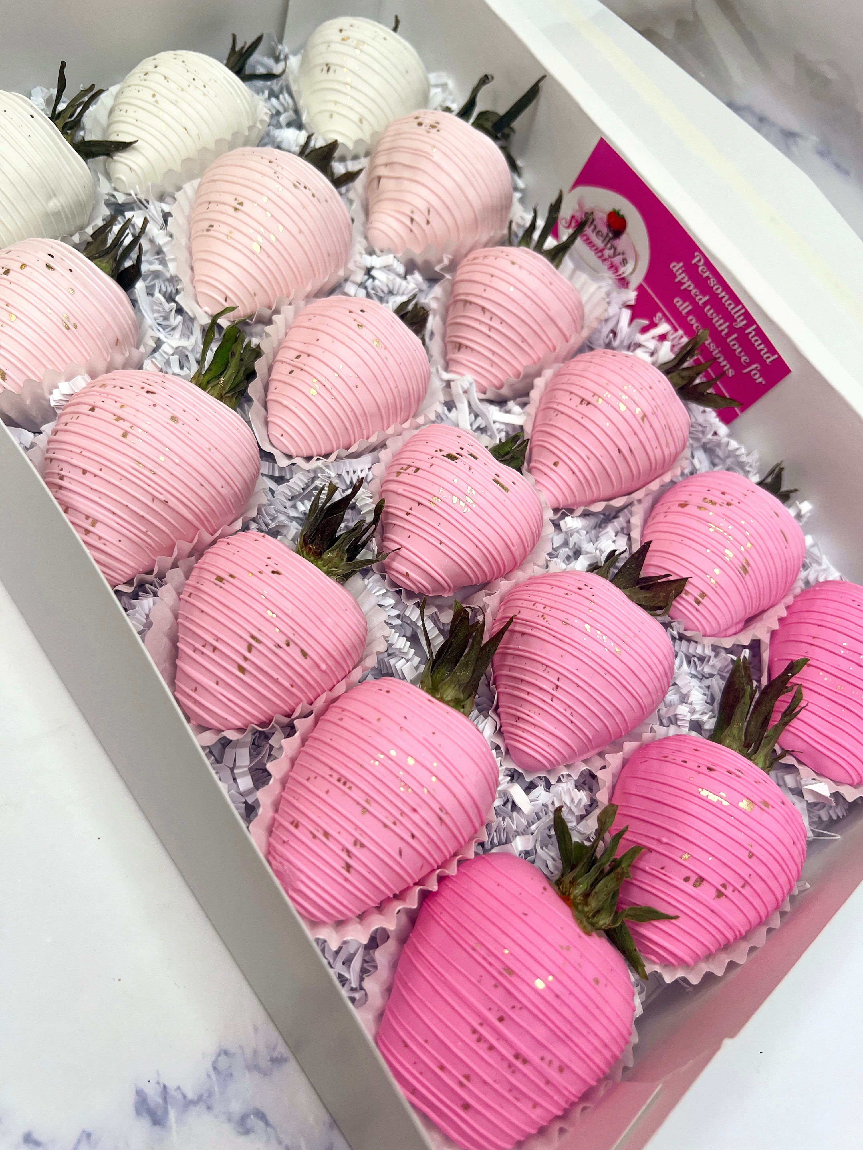Pink Ombré Berries
