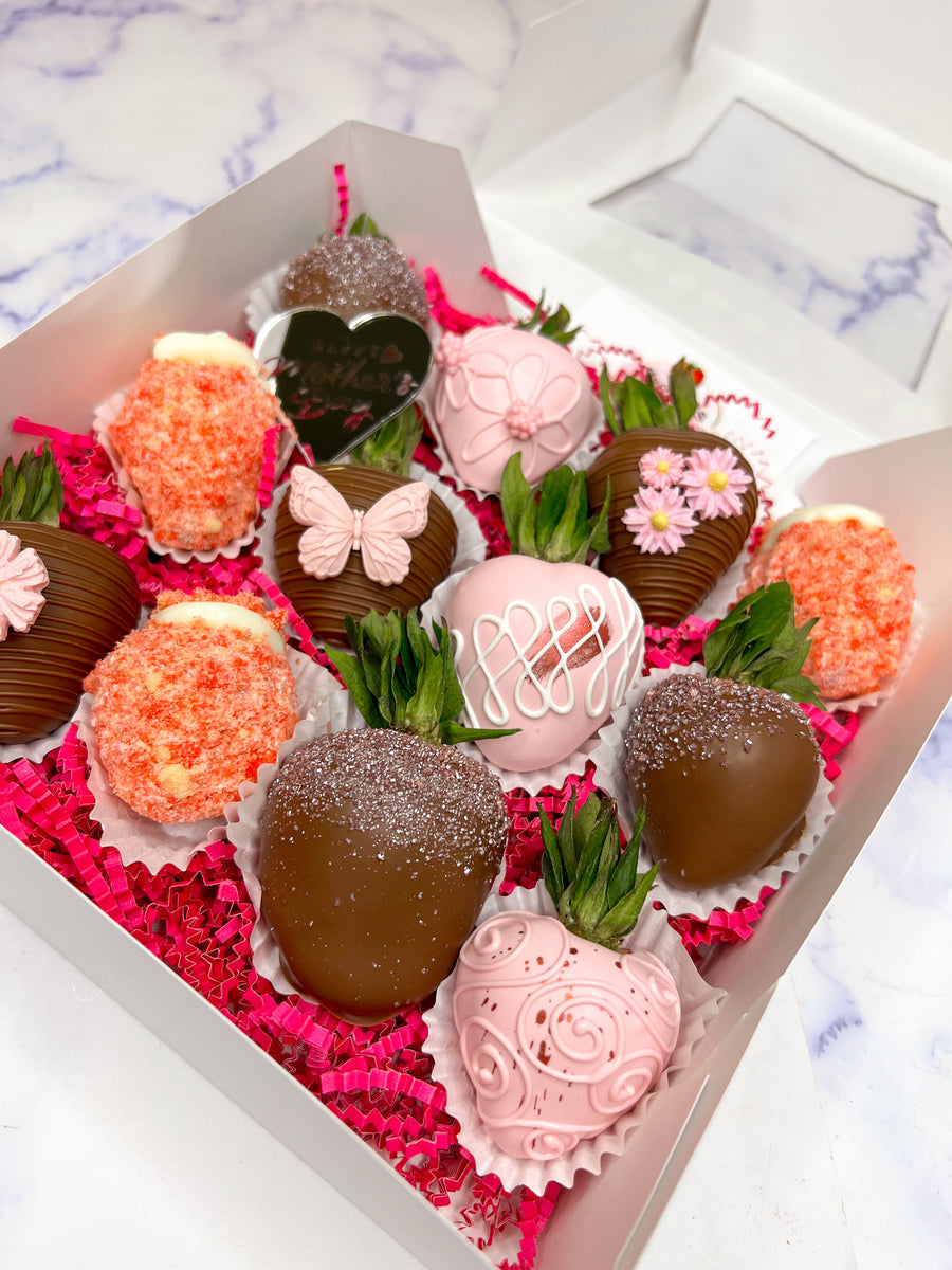 美品 限定品 Strawberry Chocolate Over Drive Amazon.com : From You Flowers - Pink Swizzled Chocolate-Covered